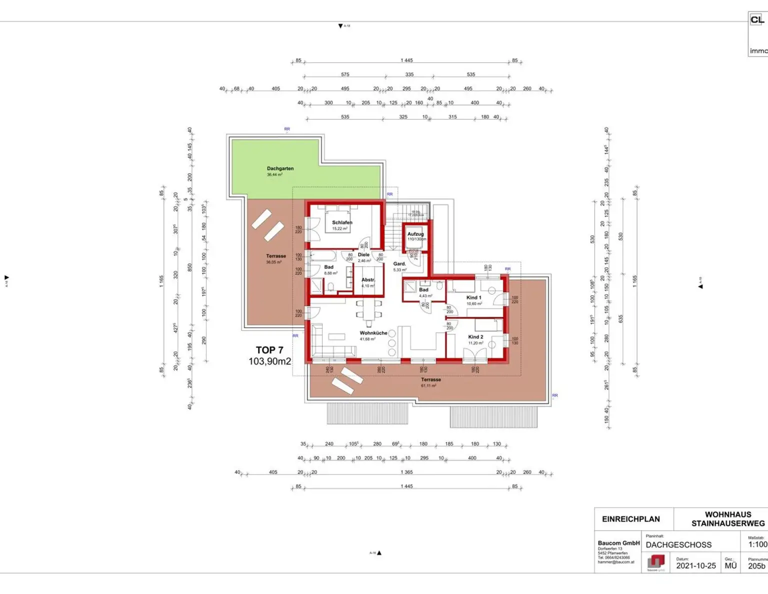 Bauträgerprojekt Ebenau für 7 Wohneinheiten