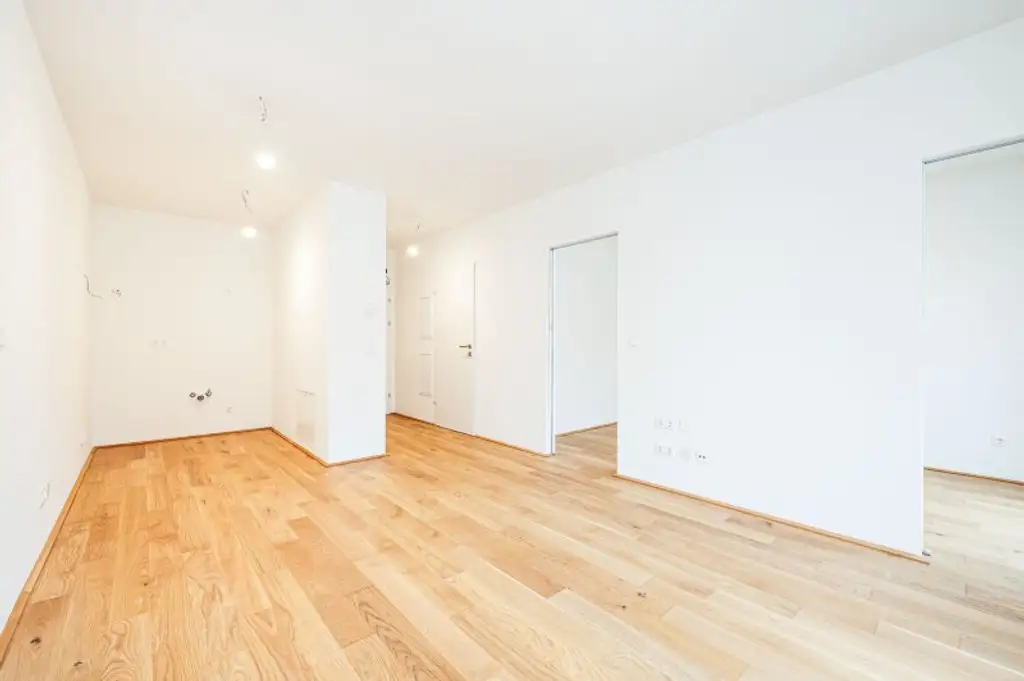 Erstbezug ab Dezember! 1,5-Zimmer-Loggiawohnung inkl. Stellplatz zu vermieten!