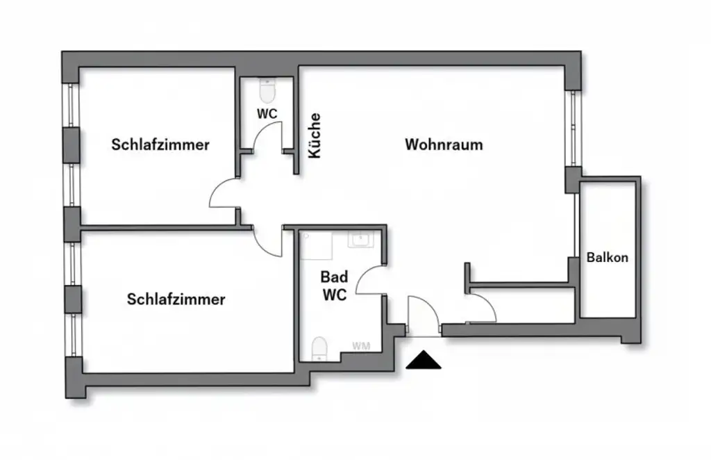 ERSTBEZUG Neue Wohnung mit sonnigem BALKON - Wärmepumpe