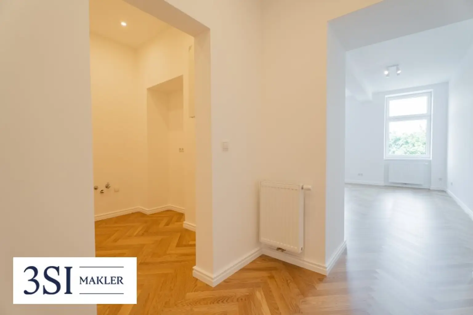 Elegante 3-Zimmer-Wohnung mit Parkblick – Erstbezug im revitalisierten Altbau