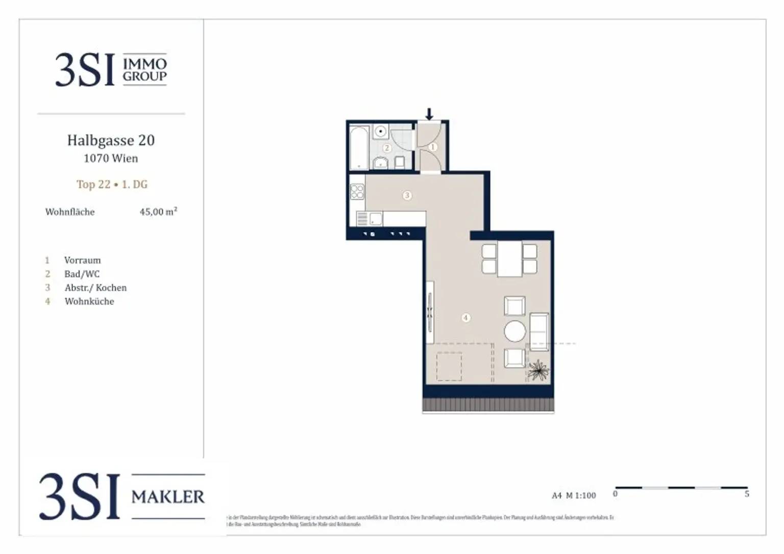 Urbanes Wohnen in bester Lage – 1-Zimmer-Juwel im 7. Bezirk