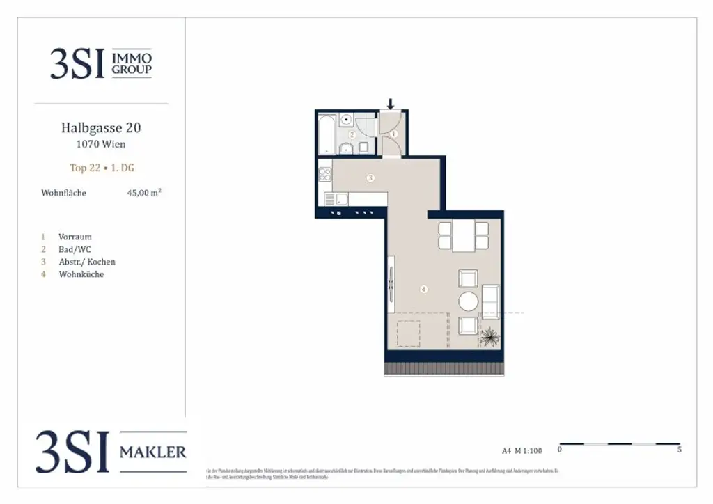 Urbanes Wohnen in bester Lage – 1-Zimmer-Juwel im 7. Bezirk