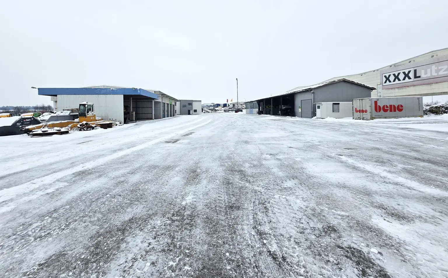 Fläche für Zelt-Lager oder mobile Lagerhallen