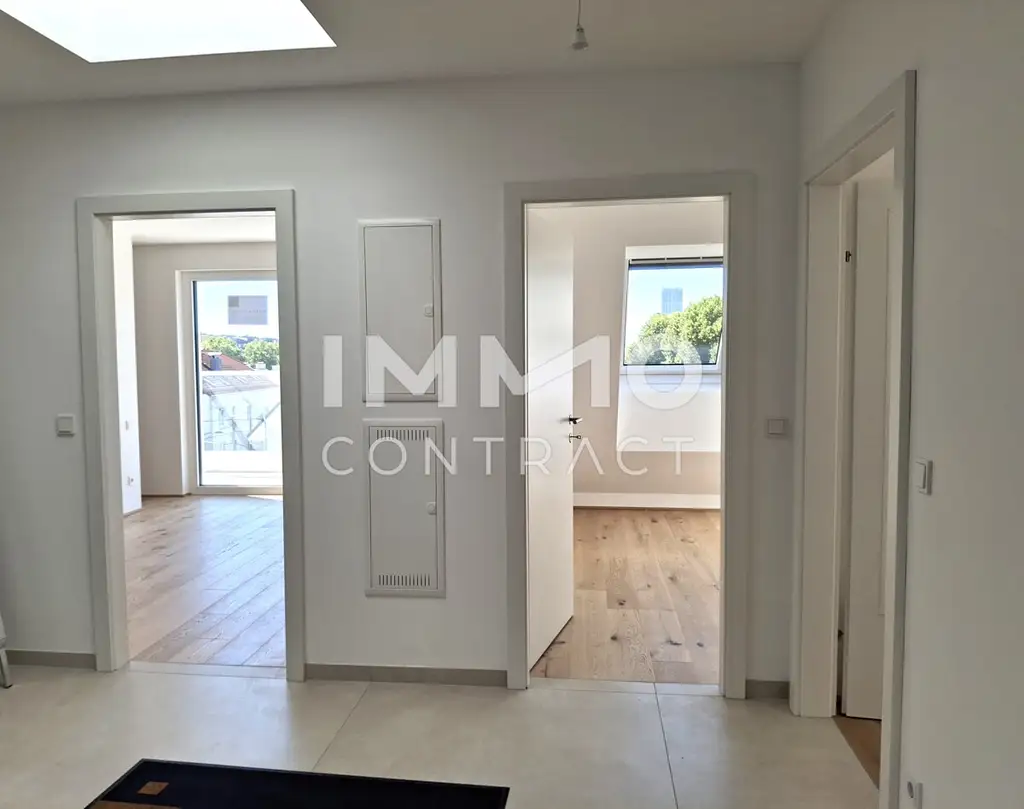 5-Zimmer-Penthouse mit zwei Terrassen – eigener Lift, Nähe zur U-Bahn