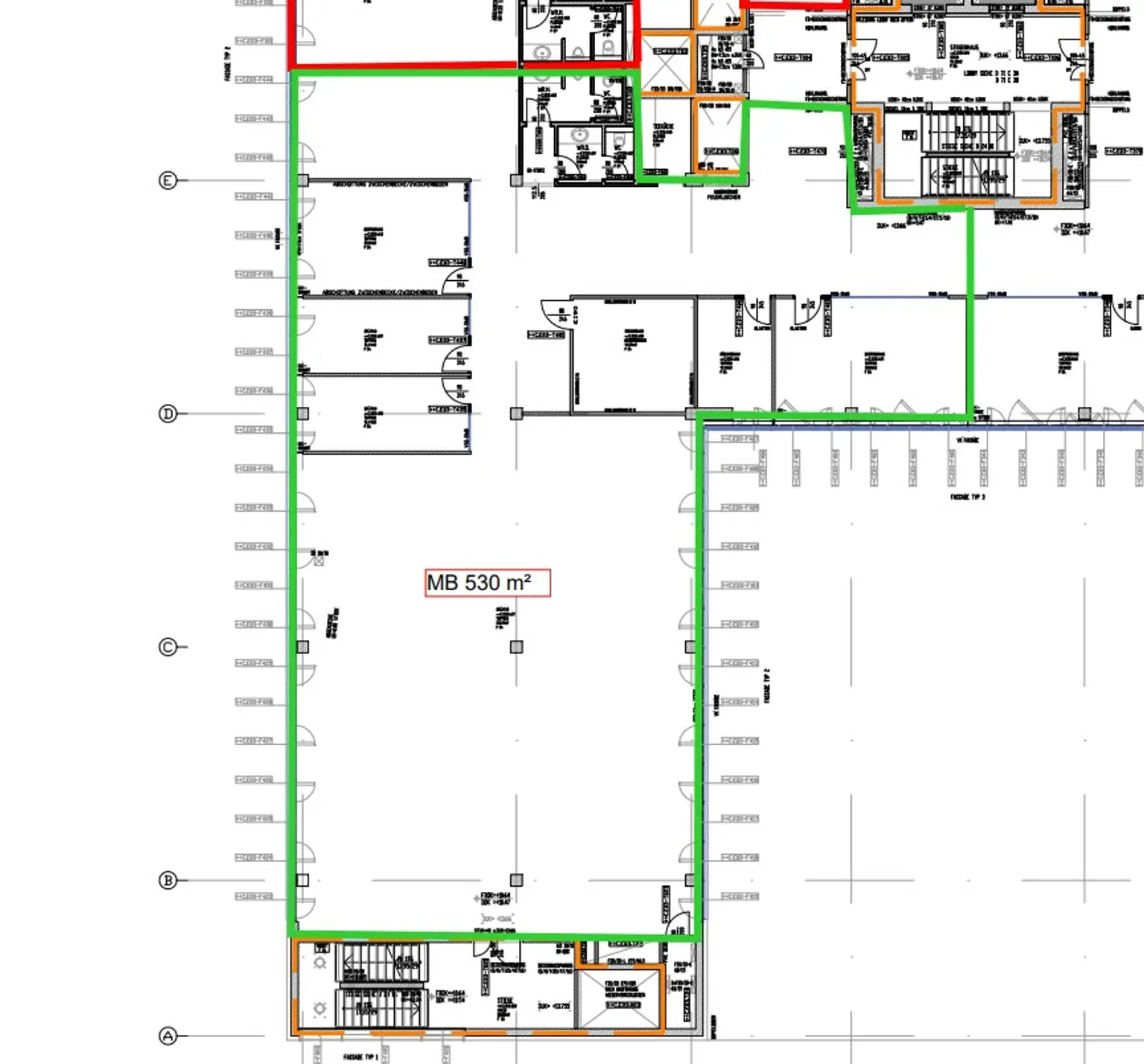 1120 Wien, Am Europlatz 1-5 - BT C 5.OG ca. 533 m²