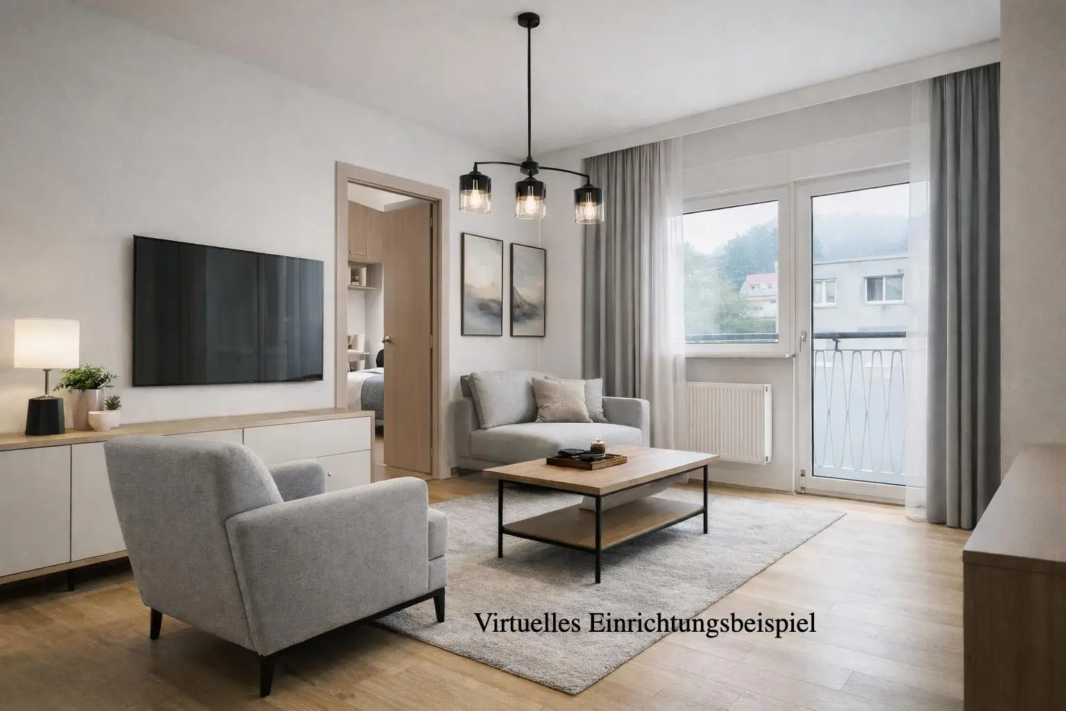 Wohnzimmer Einrichtungsbeispiel