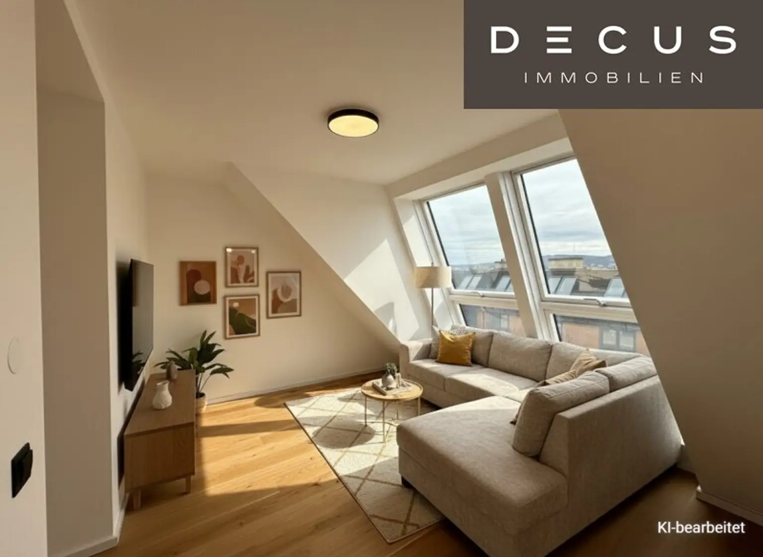 Wohnzimmer - KI bearbeitet