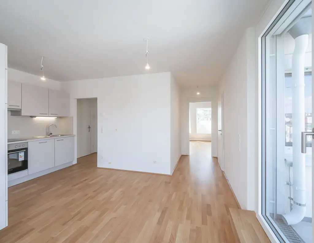 Erstbezug. Hochwertige, klimatisierte Drei-Zimmer-Dachgeschoßwohnung mit Terrasse - sofort verfügbar -zu mieten in 1170 Wien