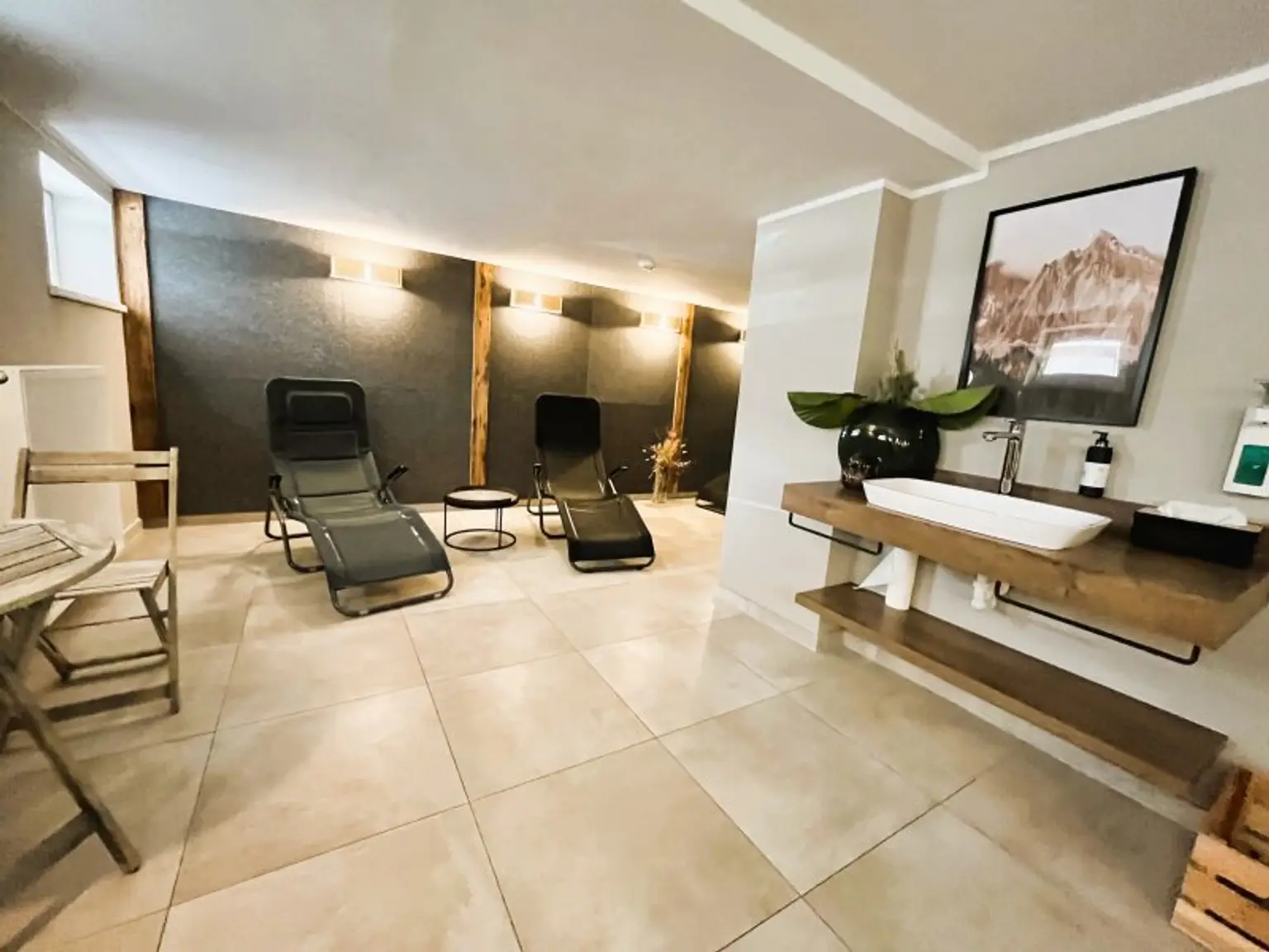 Allgemeiner Wellnessbereich