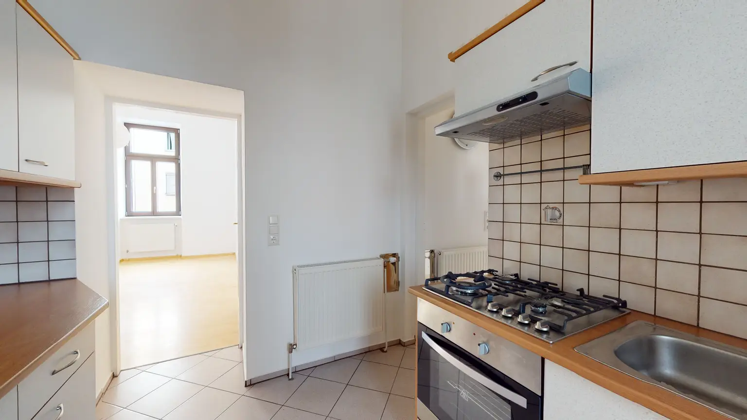 Jagdgasse: Gepflegte helle 2 Zimmerwohnung - gute Infrastruktur und Verkehrsanbindung