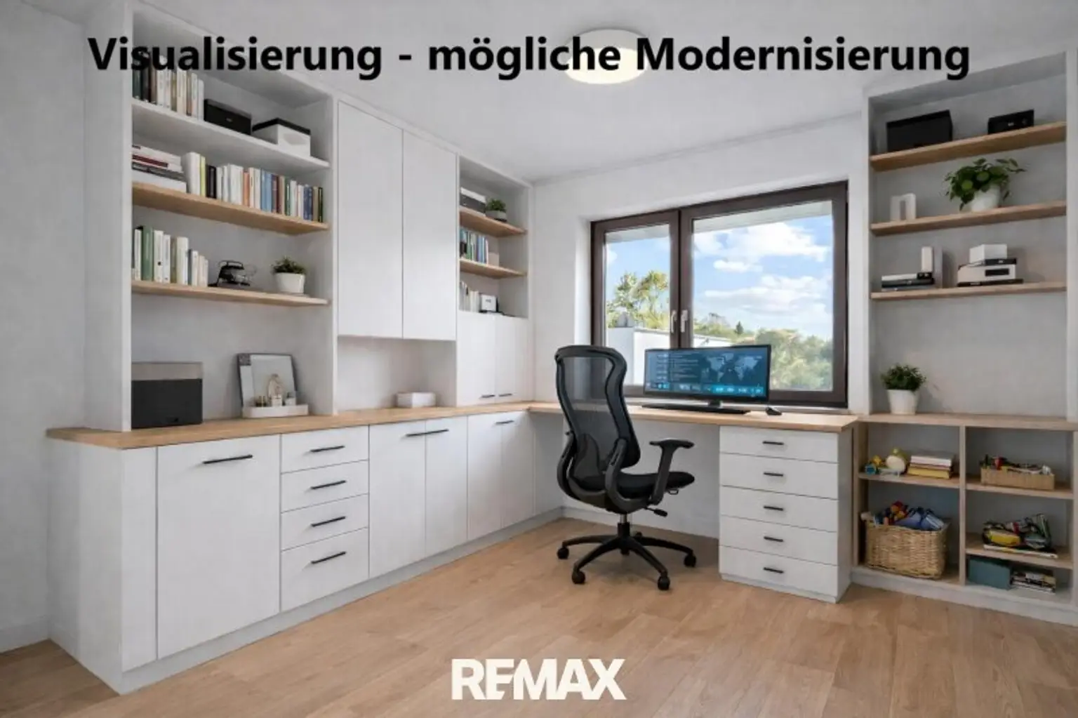 16 EFH 2103 - Schlafbereich 2 Visualisierung Büro