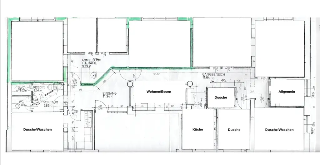 Grundrissplan ohne Maßstab