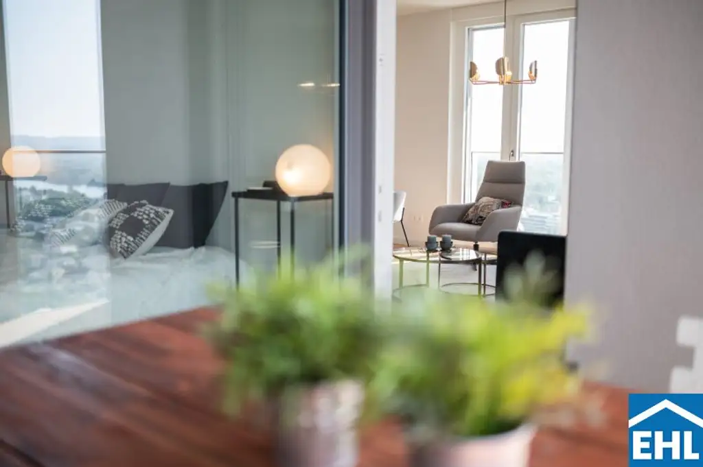 2-Zi.-Erstbezug mit Loggia & Rooftop Pool | TOWER HOMES