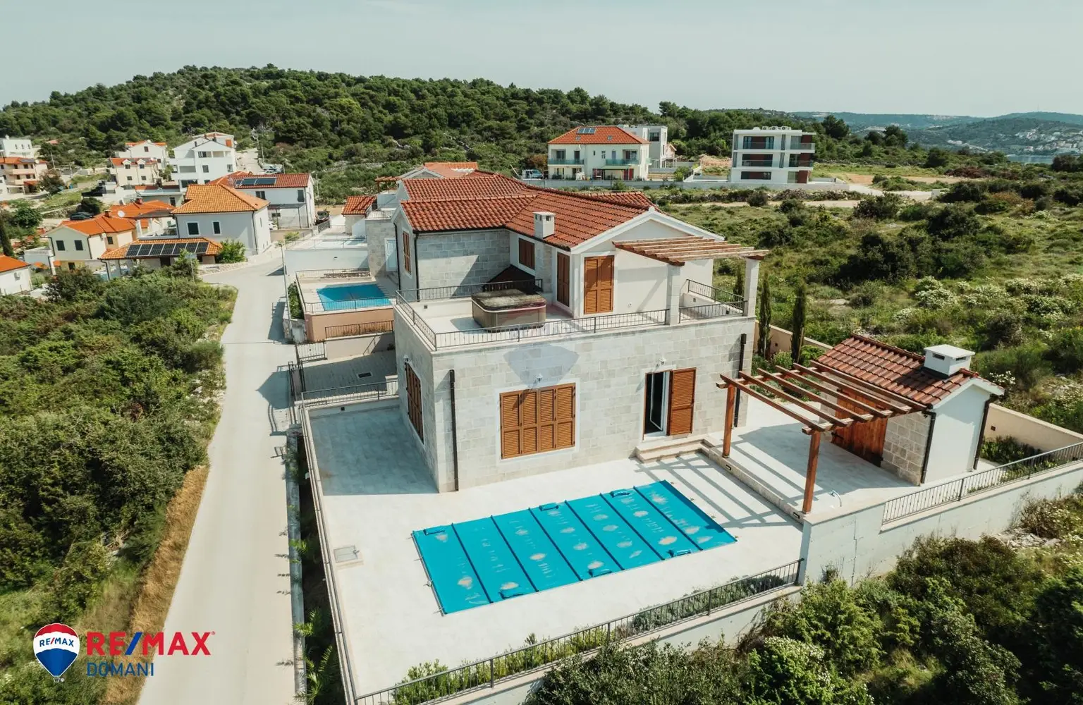"Luxuriöse mediterrane Villa, Stivašnica"