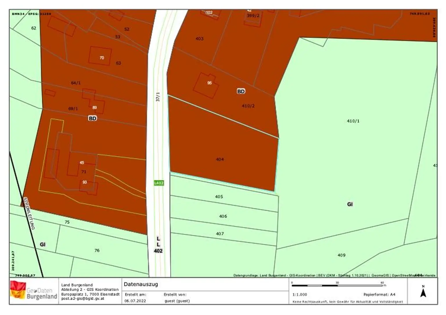 Flächenwidmungsplan