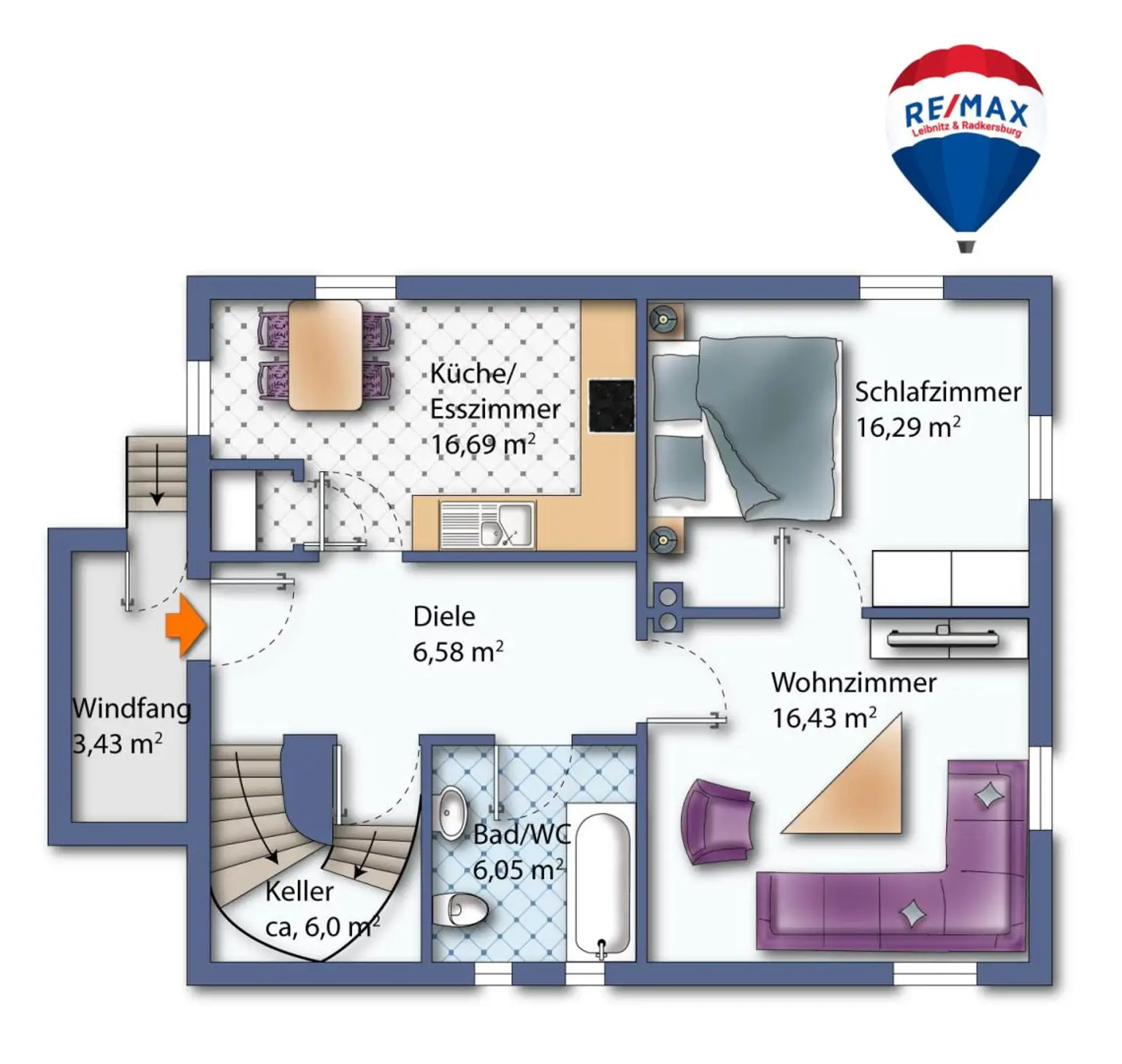 Grundrissplan 1605_5343 EG