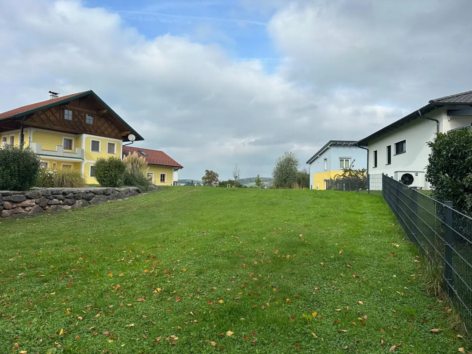 Baugrund in lockerer Siedlung