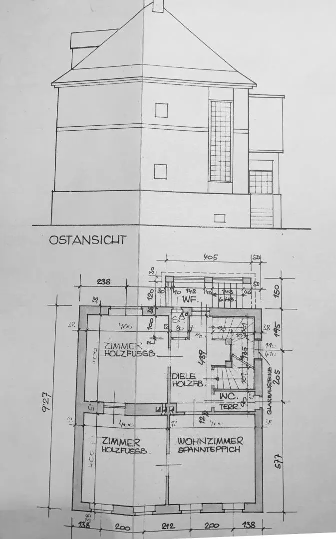 Gediegene Stadtvilla in gutem Originalzustand mit schönem Garten