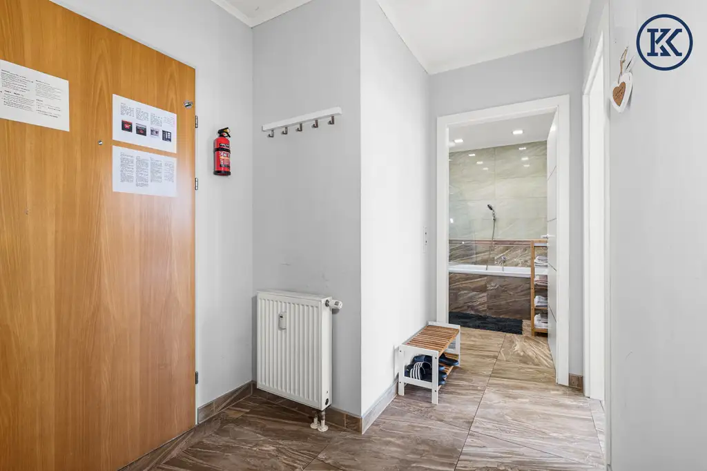 2 Zimmerwohnungen mit großer Terrasse im 8. Stockwerk!