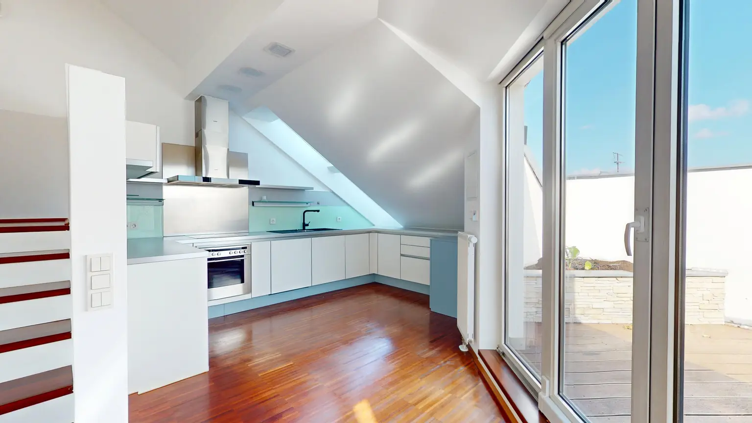 Aichholzgasse: Blick über Wien - Dachterrasse (41,46 m²) - Gemütlich Wohnen