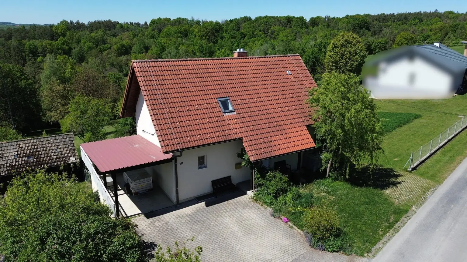 Drohnenansicht Osten