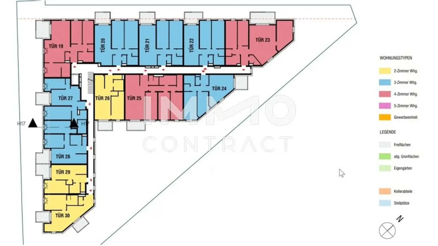 Übersichtsplan 2 Stock