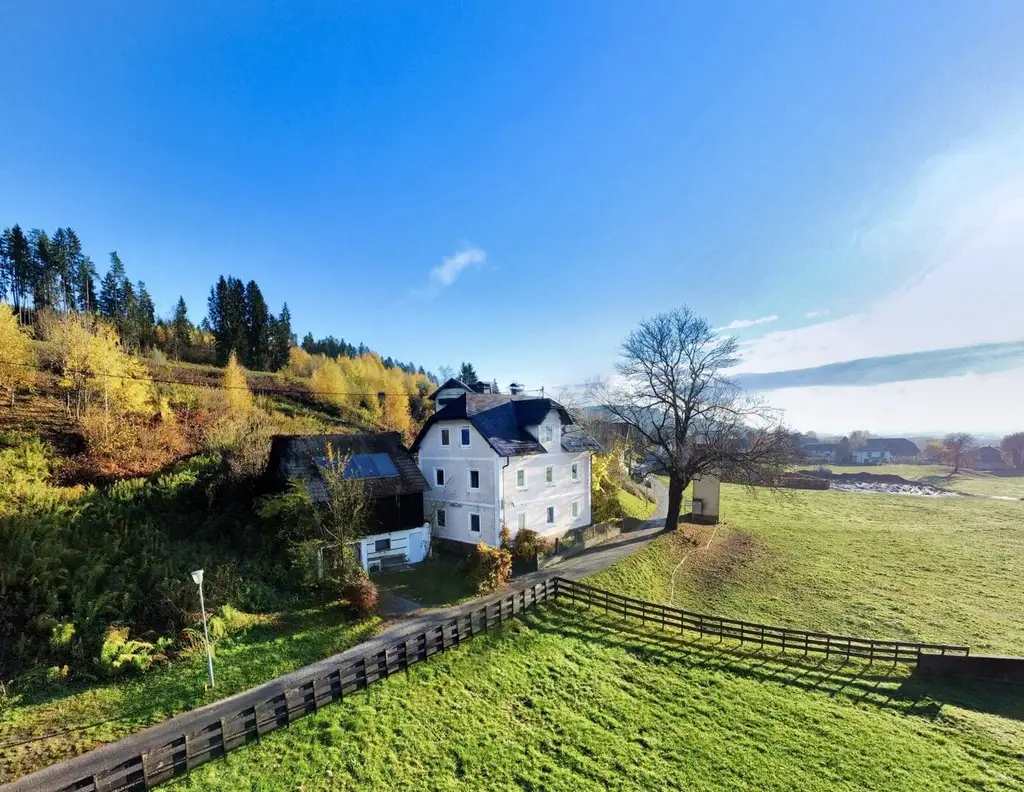 Traumhaftes Baugrundstück in Villach-Vassach mit Altbestand - Sonnig, ruhig und mit Weitblick