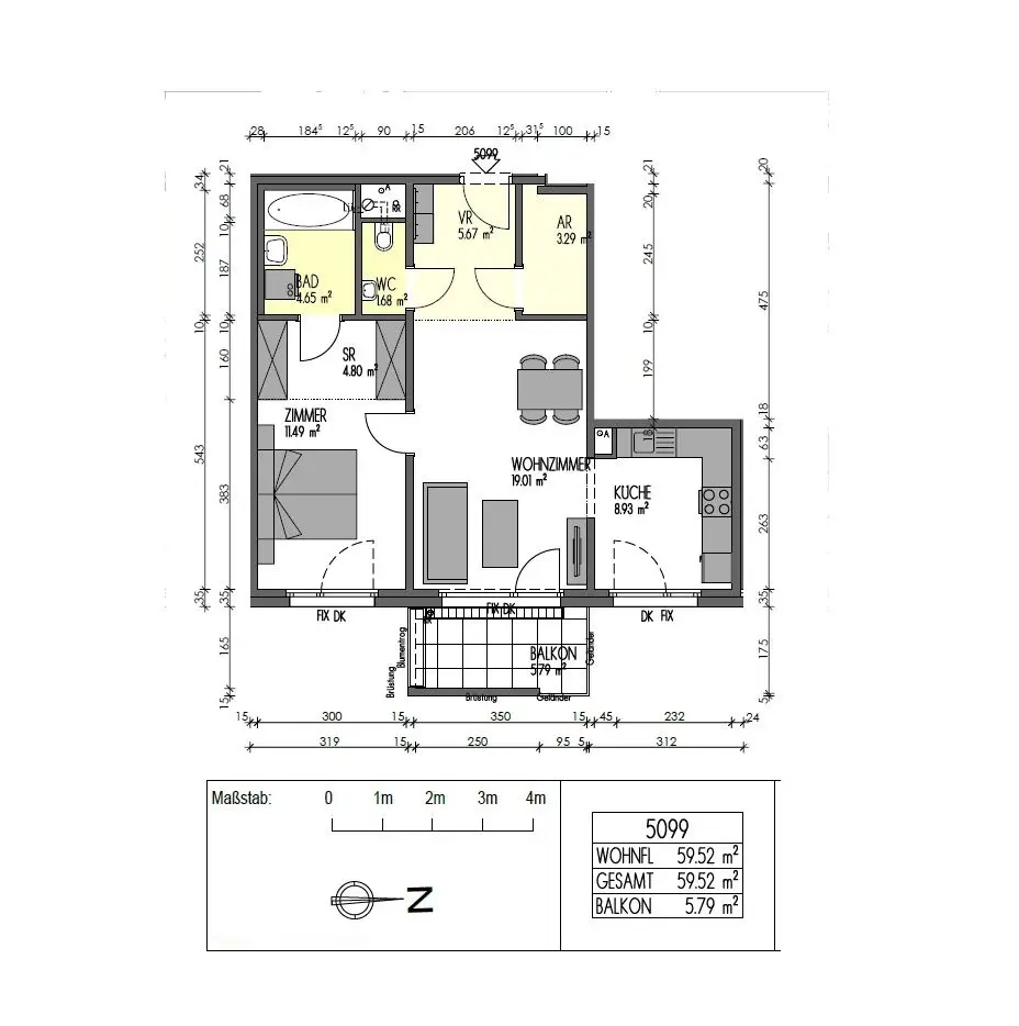 Blick ins Grüne - Großzügige 2 Zimmer Wohnung mit Balkon
UBahn um´s Eck
