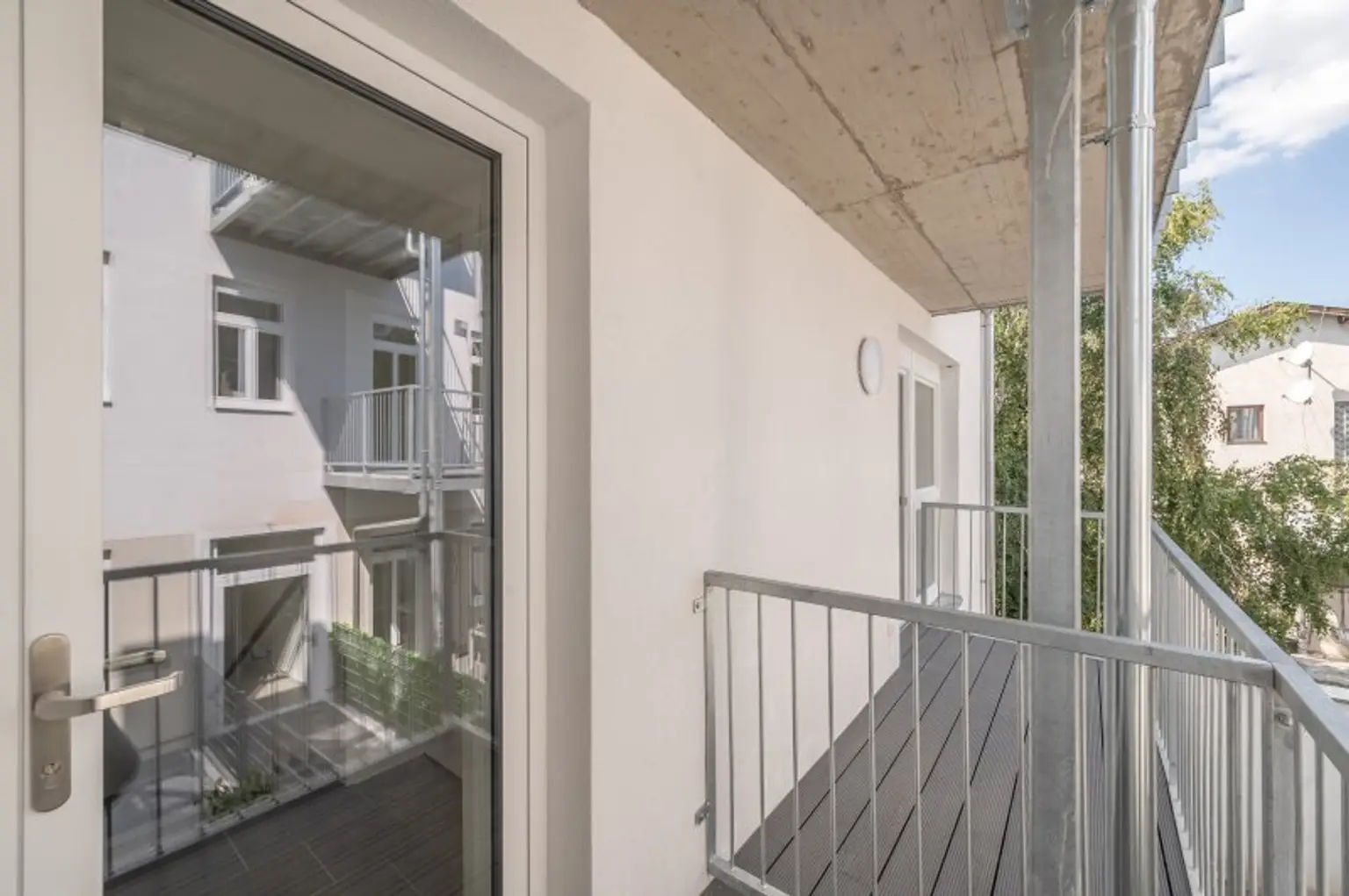 ++NEU++ Fantastischer 3-Zimmer Neubauwohnung mit zwei Balkonen, Ruhelage im Hof!