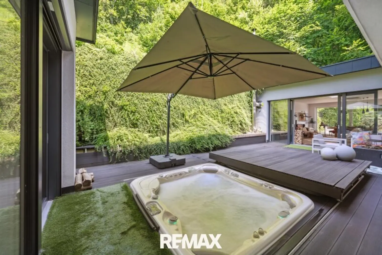 Wellnessbereich außen