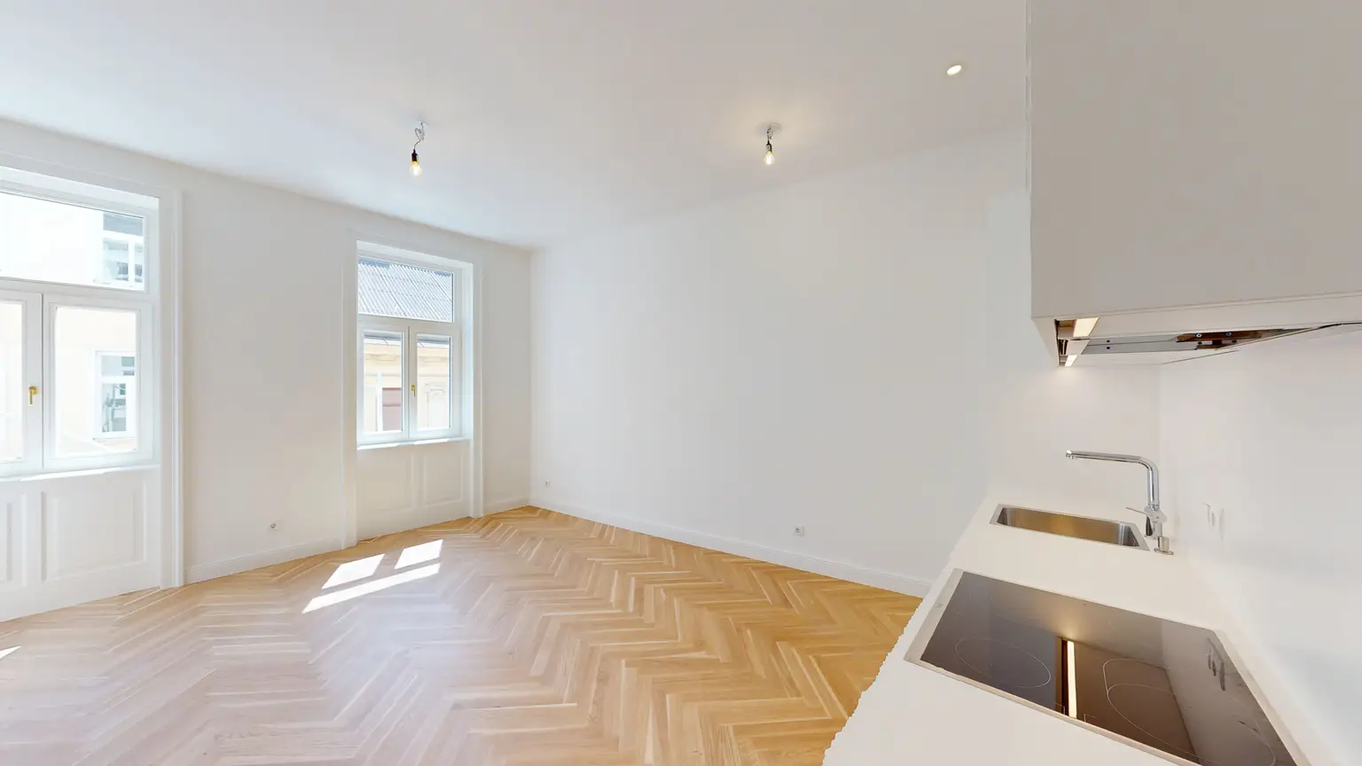 Lichtdurchflutete 2-Zimmer-Wohnung mit Balkon