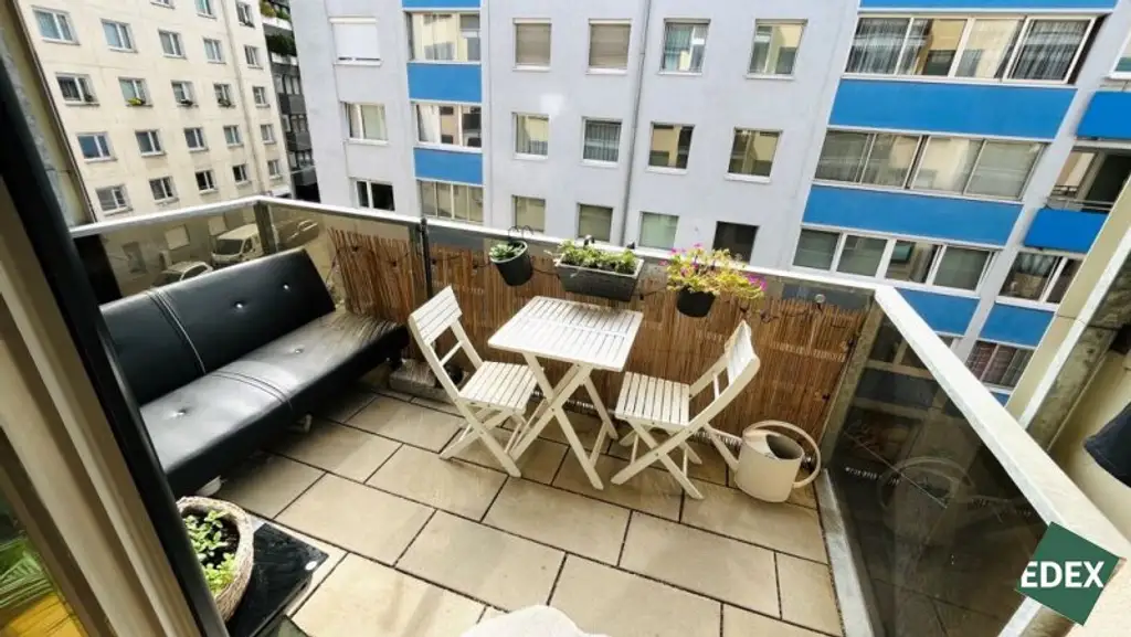 Schöne 2-Zimmer-Wohnung mit Balkon in 1050 Wien