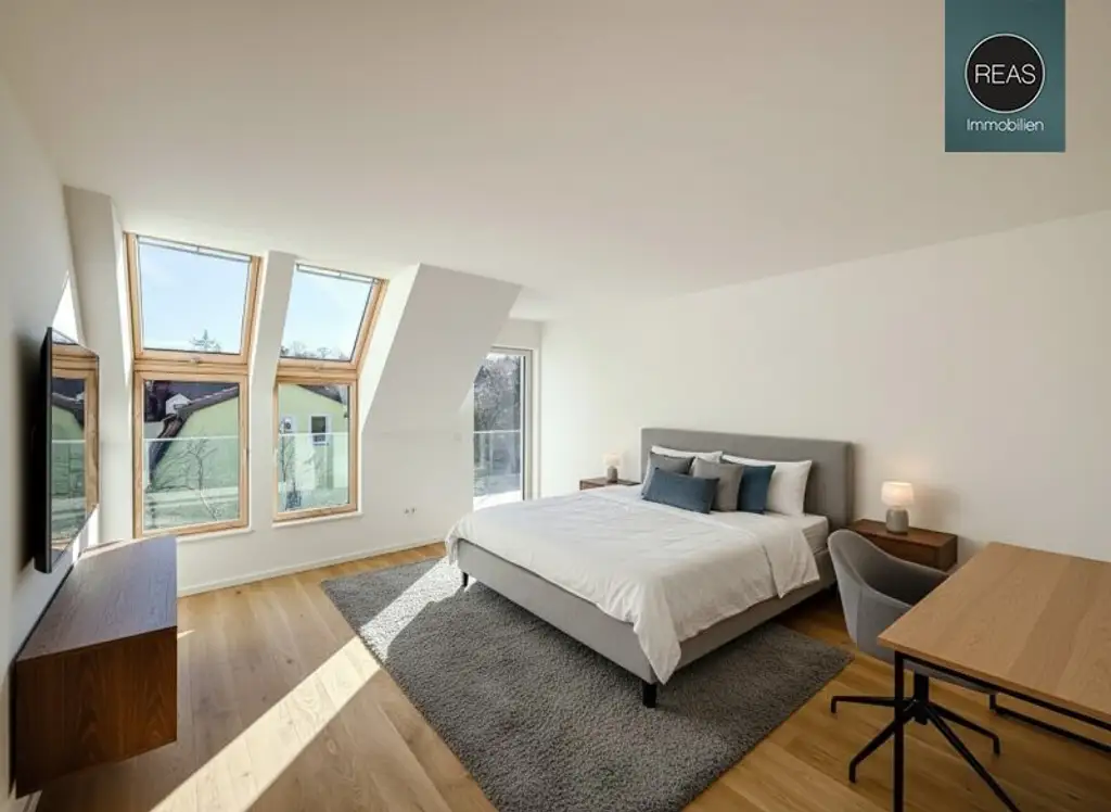 Erstbezug: Penthouse - Maisonette - Wohnung mit 3 Terrassen - Naturnahes Wohnen in Wien Hietzing – Exklusives Leben nahe dem Roten Berg!