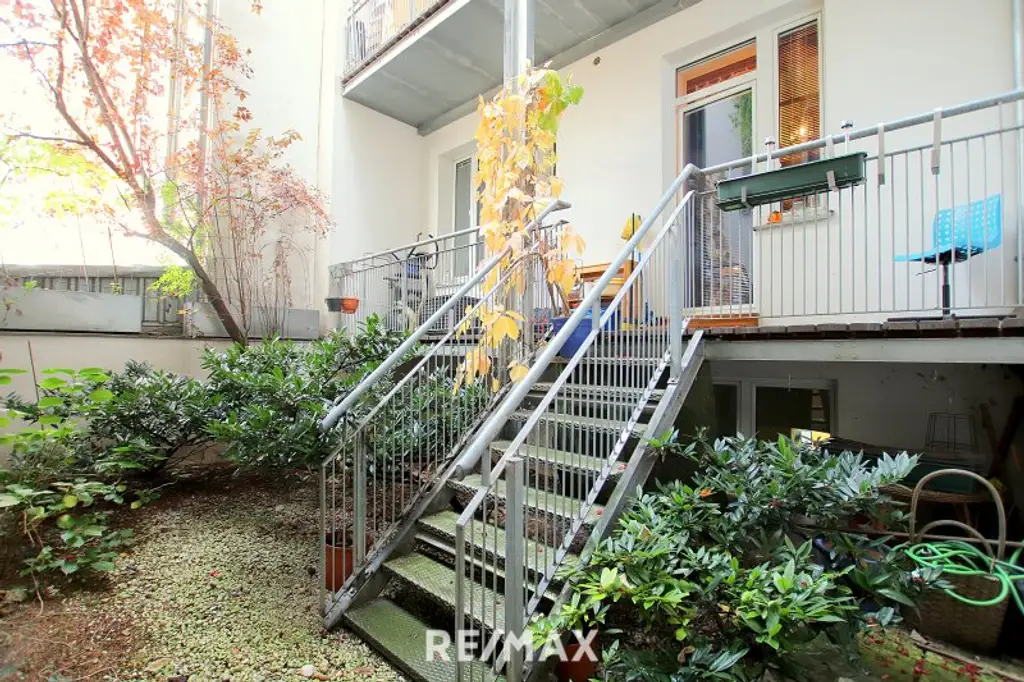 Nette Altbau 3-Zimmer Wohnung mit Balkon und Eigengarten in zentraler Lage in Penzing, sehr gute Infrastruktur!