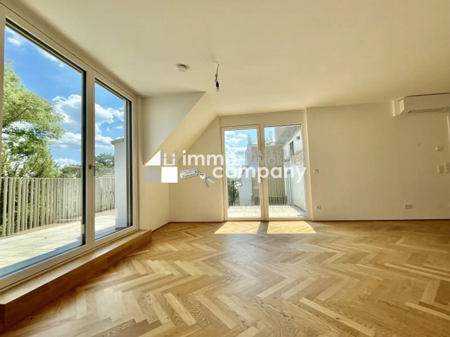 Moderner Luxus in Grünlage mit Fernblick über Wien - Erstbezug