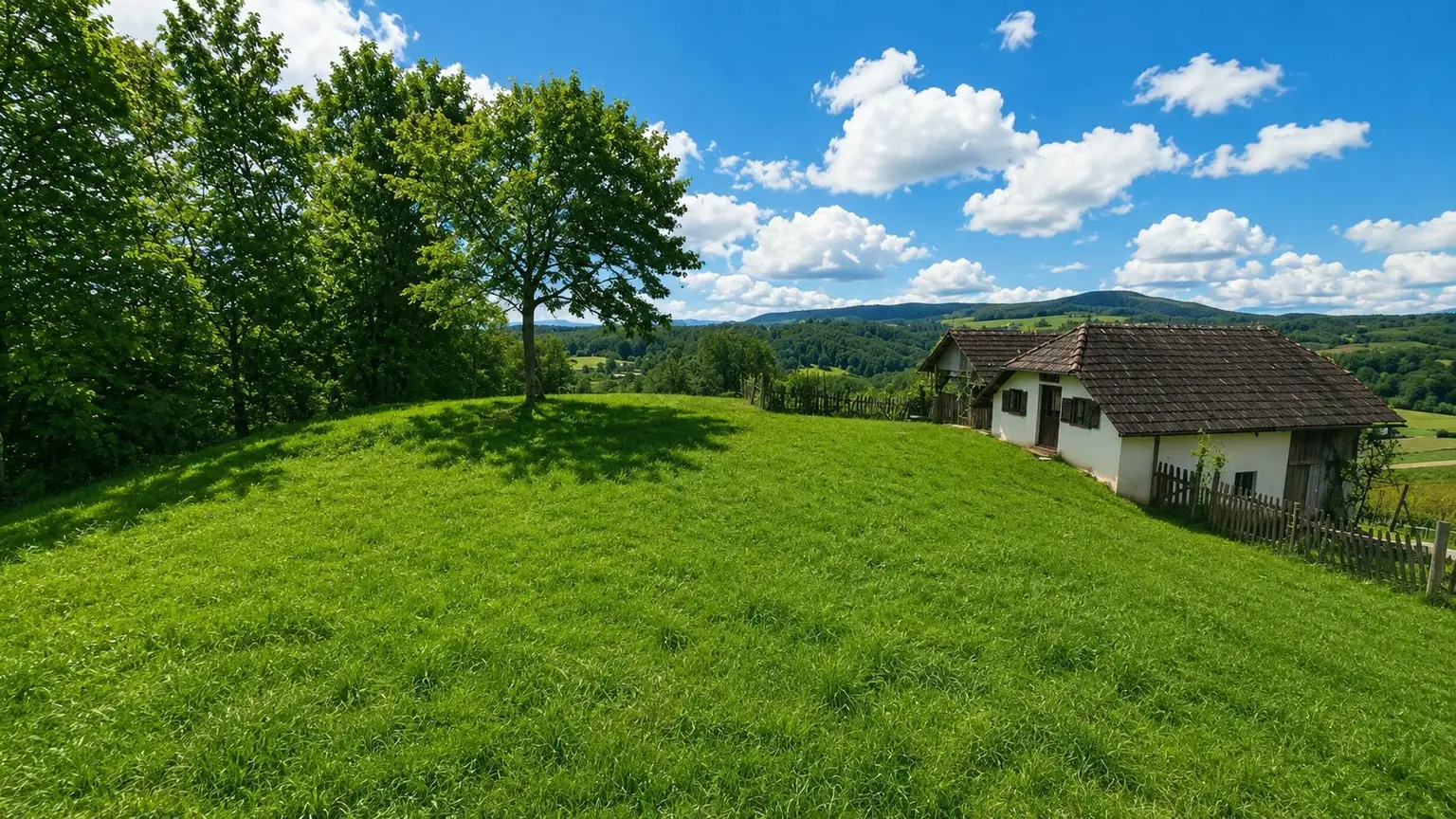 Blick ins Hügelland 2
