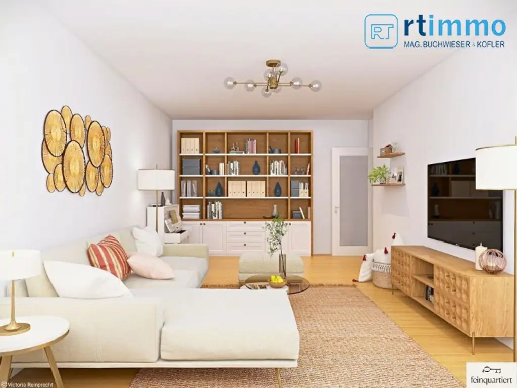 RUHIGER DREI-ZIMMER TRAUM ZUM SELBER GESTALTEN