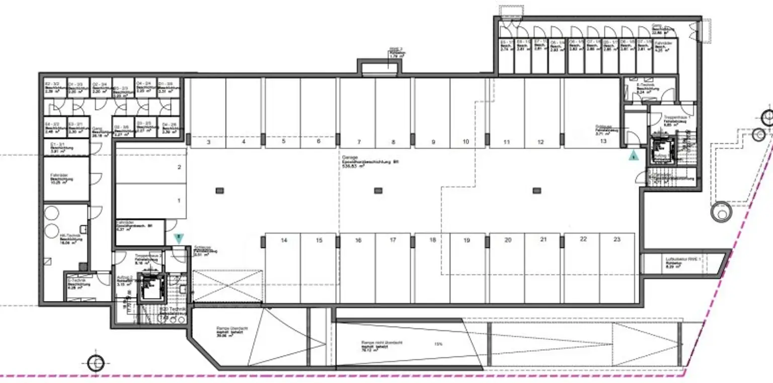 PKW-Stellplatz in Tiefgarage - Unbefristet - Siedlung Rustenfeld!