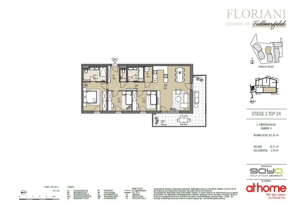 FLORIANI – Quartier am Tullnerfeld - Familientraum mit perfekter Aufteilung - Großzügige Außenfläche  - Bahnhof Tullnerfeld in der Nähe