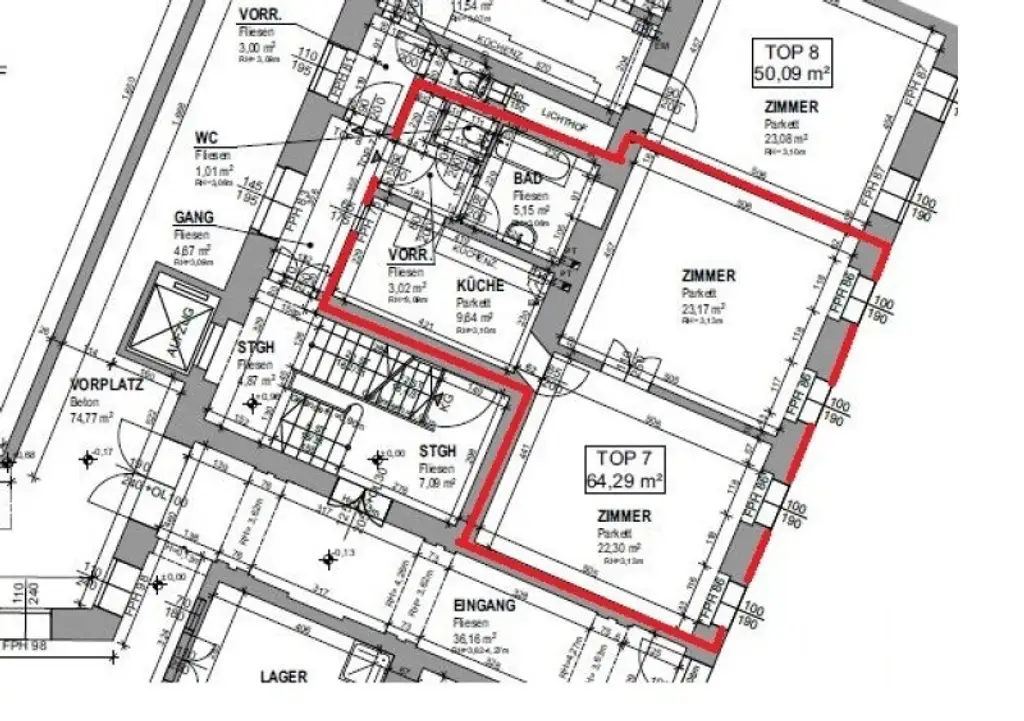 Nähe U4 I 2 Zimmer I Komplett möbliert