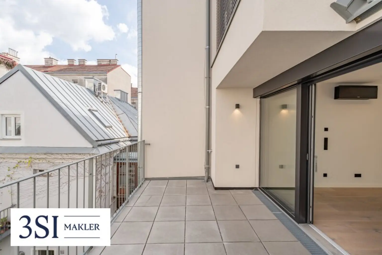 Urbaner Wohnkomfort mit Charme und Grünblick – stilvolle 3-Zimmer-Wohnung mit Balkon in ruhiger Innenhoflage
