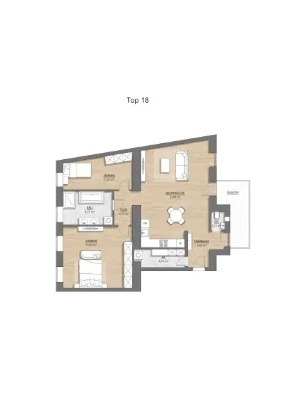 ROOF TOP WÄHRING! - TOLLE INVESTMENTMÖGLICHKEIT IM HERZEN DES 18. BEZIRKS!