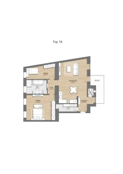ROOF TOP WÄHRING! - TOLLE INVESTMENTMÖGLICHKEIT IM HERZEN DES 18. BEZIRKS!