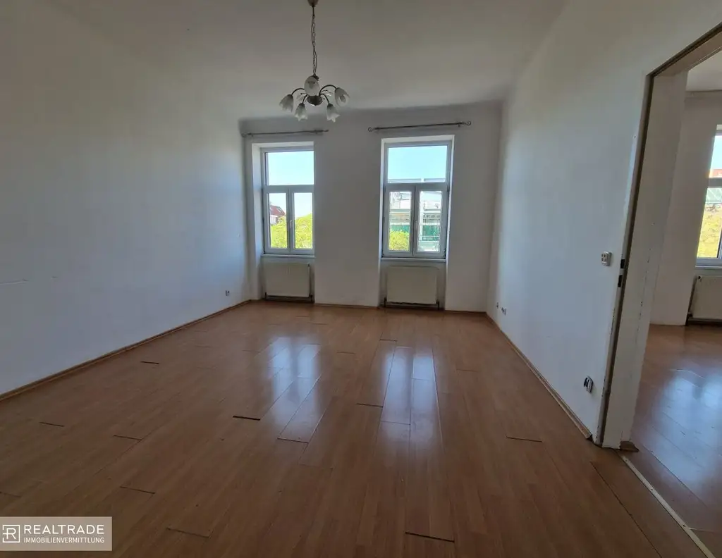 Unsanierte 2-Zimmer-Wohnung nähe Quellenstraße / Neilreichgasse!