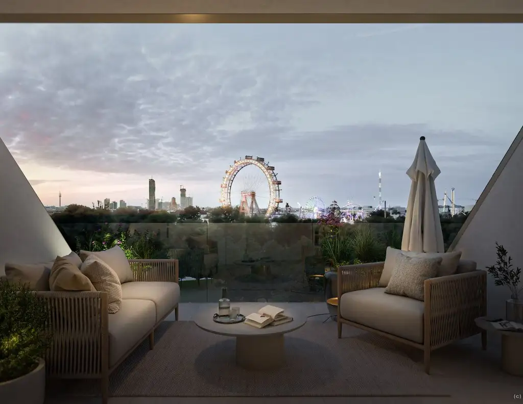 Begrüßen Sie Ihre Zukunft in "Josephine": Einzigartige Vorsorgewohnungen am Prater