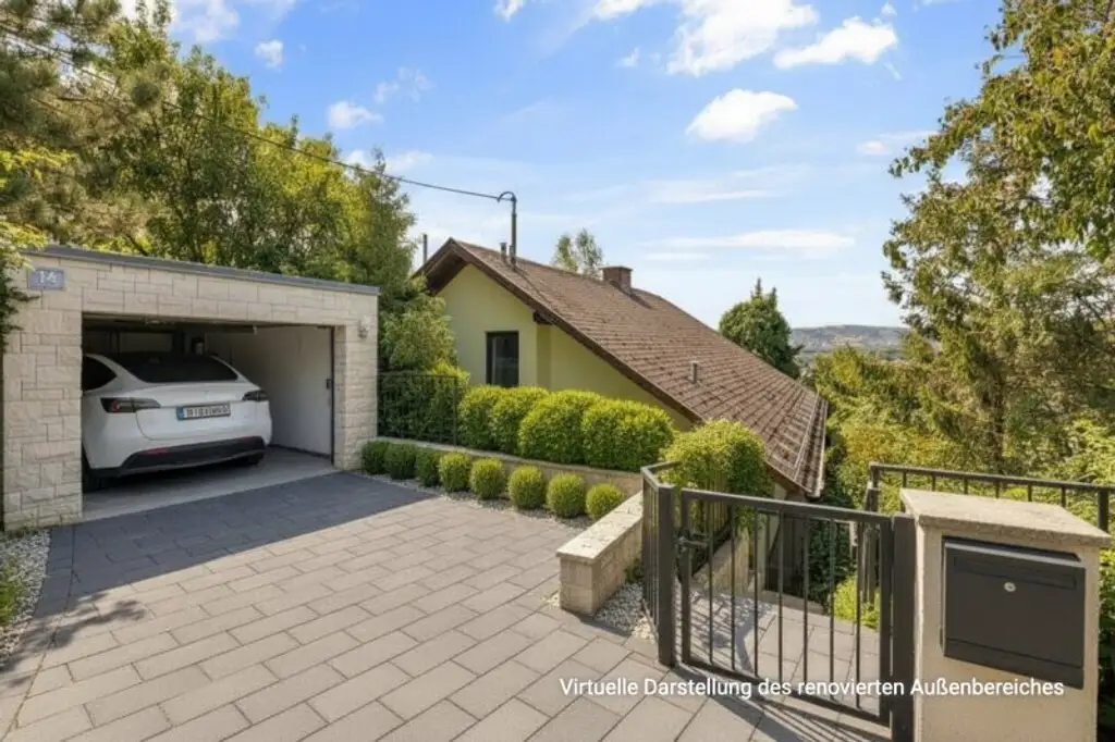 Direkte Wien-Nähe und atemberaubender Fernblick! Premium-Lage Langenzersdorf!