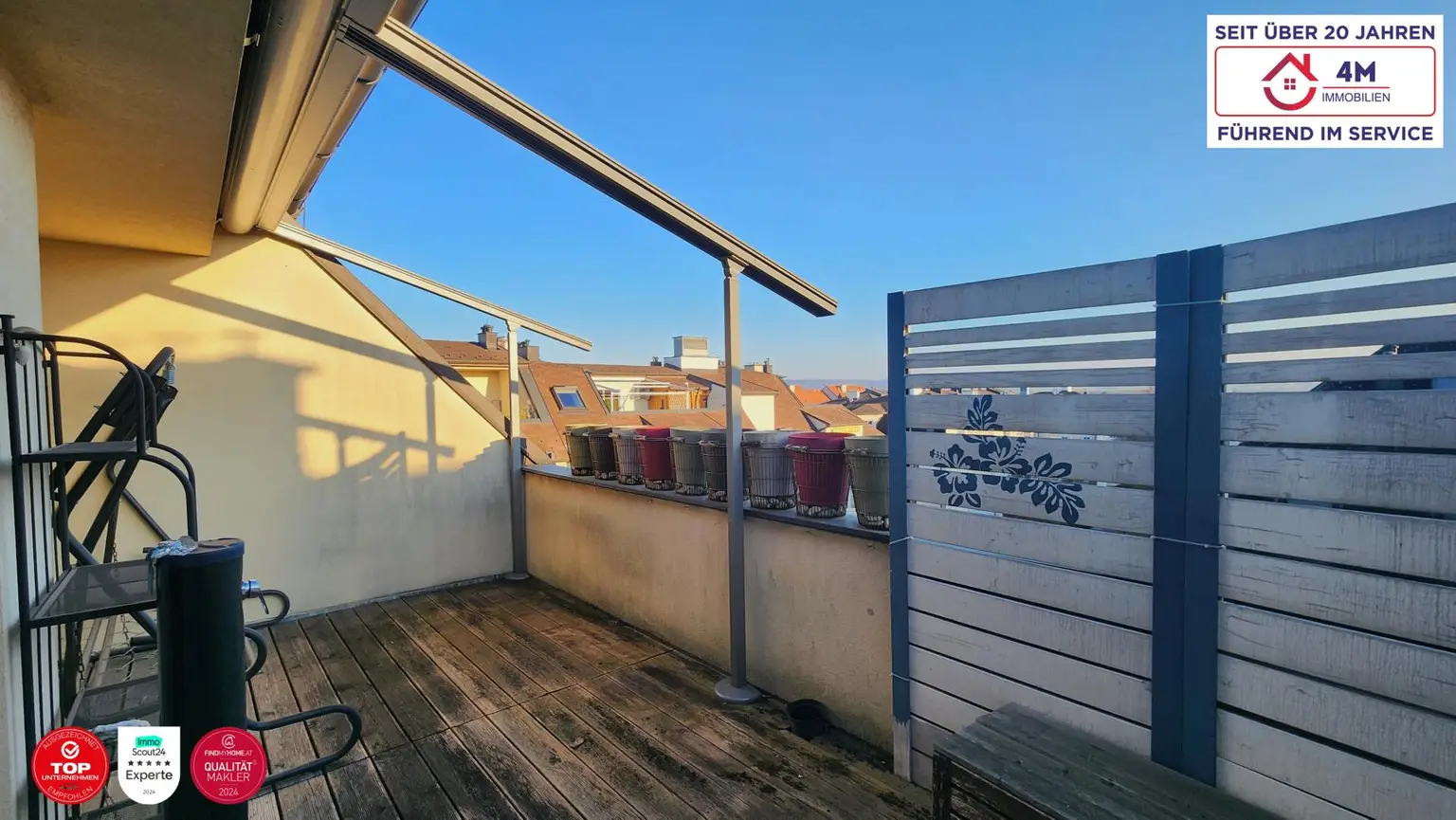 große Terrasse oben