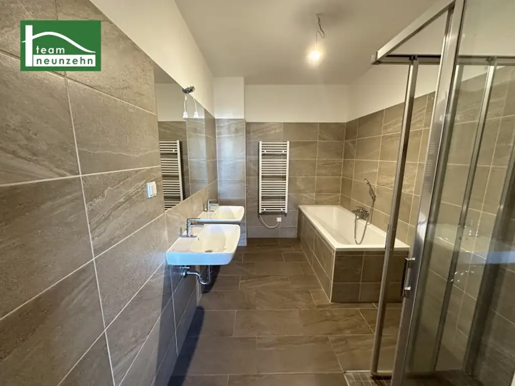 Familientraum im Mautner-Markhof mit Süd-Terrasse! Traumküche- und Bad sowie Abstellraum! GEMEINSCHAFTLICHE DACHTERRASSE!