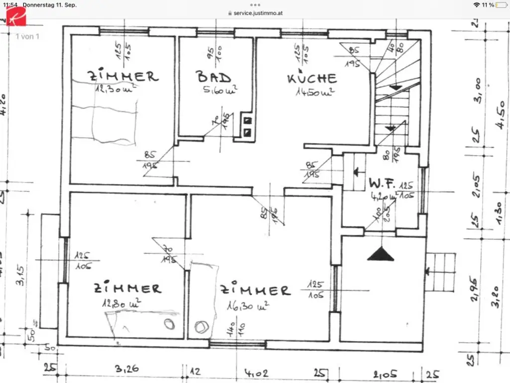 Idyllisches Einfamilienhaus mit Garten und TG!