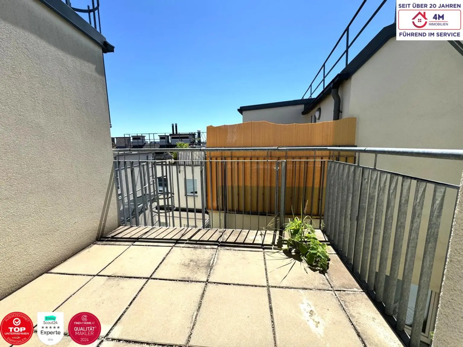 Moderne DG-Maisonette mit Terrasse & 2 Balkonen – 4-Zimmer-Wohntraum in 1150 Wien